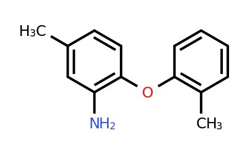 CAS 946715-75-9 | 5-Methyl-2-(o-tolyloxy)aniline