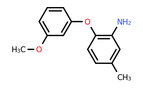 CAS 946715-84-0 | 2-(3-Methoxyphenoxy)-5-methylaniline