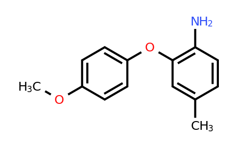 CAS 946716-51-4 | 2-(4-Methoxyphenoxy)-4-methylaniline