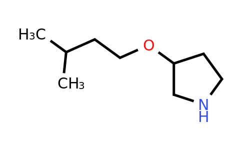 CAS 946726-54-1 | 3-isopentyloxypyrrolidine