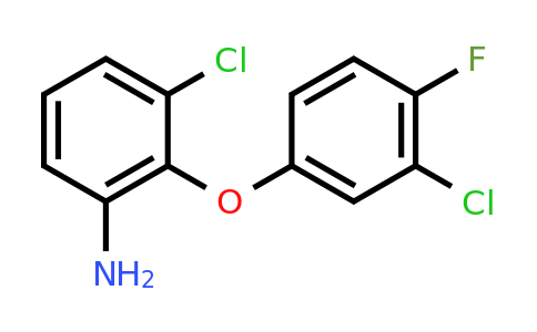 CAS 946727-48-6 | 3-Chloro-2-(3-chloro-4-fluorophenoxy)aniline