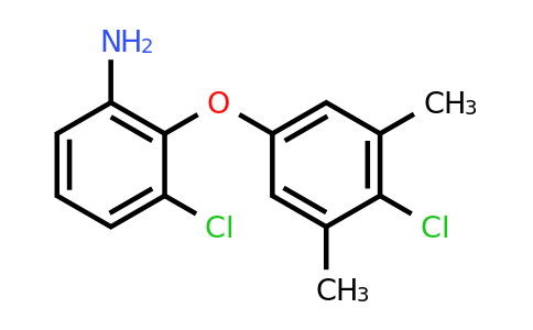 CAS 946727-54-4 | 3-Chloro-2-(4-chloro-3,5-dimethylphenoxy)aniline