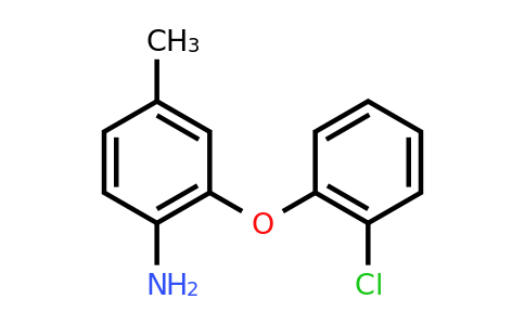 CAS 946728-82-1 | 2-(2-Chlorophenoxy)-4-methylaniline