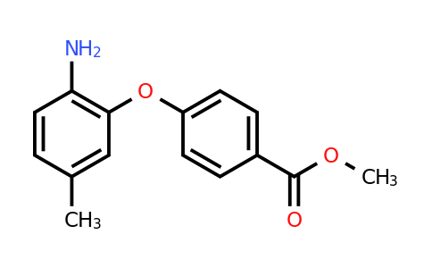 CAS 946729-07-3 | Methyl 4-(2-amino-5-methylphenoxy)benzoate
