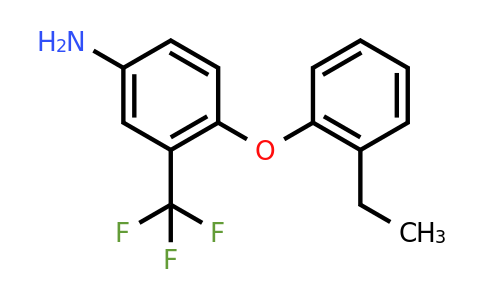 CAS 946740-66-5 | 4-(2-Ethylphenoxy)-3-(trifluoromethyl)aniline