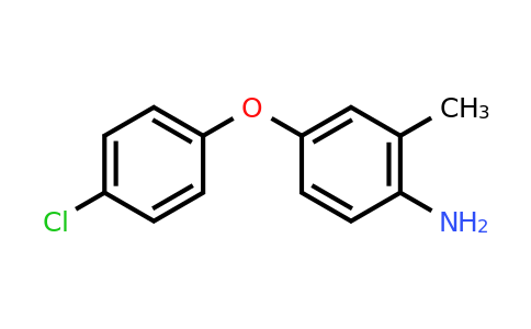 CAS 946743-01-7 | 4-(4-Chlorophenoxy)-2-methylaniline