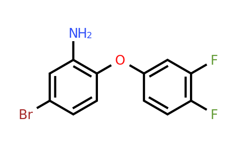 CAS 946743-79-9 | 5-Bromo-2-(3,4-difluorophenoxy)aniline