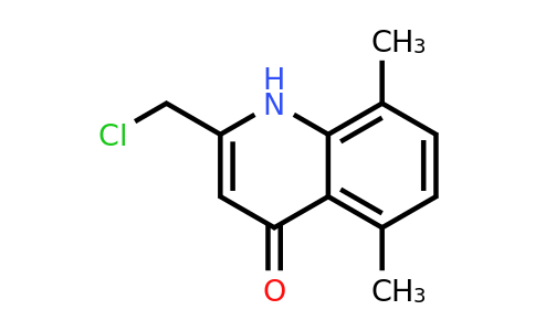 CAS 946755-49-3 | 2-(Chloromethyl)-5,8-dimethylquinolin-4(1H)-one