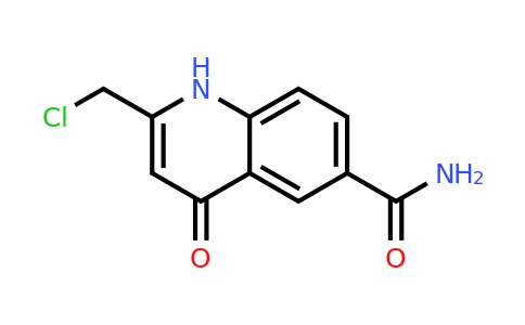 CAS 946755-57-3 | 2-(Chloromethyl)-4-oxo-1,4-dihydroquinoline-6-carboxamide