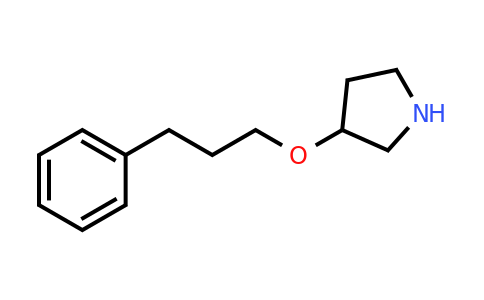 CAS 946759-98-4 | 3-(3-phenylpropoxy)pyrrolidine