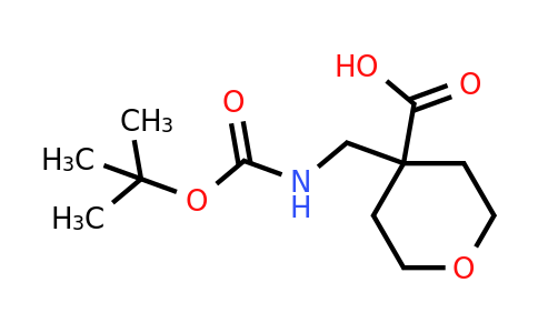 CAS 946761-11-1 | 4-({[(tert-butoxy)carbonyl]amino}methyl)oxane-4-carboxylic acid