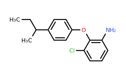 CAS 946772-74-3 | 2-(4-(sec-Butyl)phenoxy)-3-chloroaniline