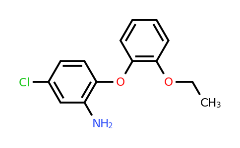 CAS 946772-92-5 | 5-Chloro-2-(2-ethoxyphenoxy)aniline