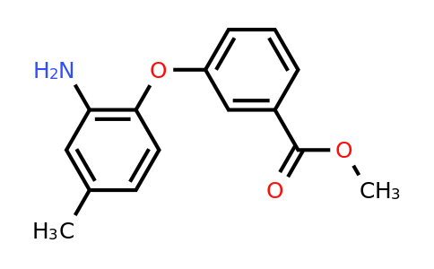 CAS 946773-80-4 | Methyl 3-(2-amino-4-methylphenoxy)benzoate