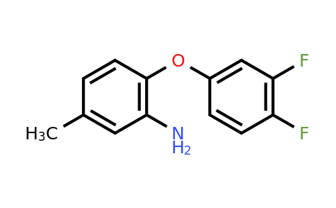 CAS 946773-98-4 | 2-(3,4-Difluorophenoxy)-5-methylaniline