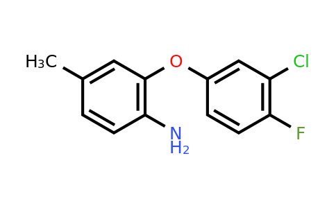 CAS 946774-33-0 | 2-(3-Chloro-4-fluorophenoxy)-4-methylaniline