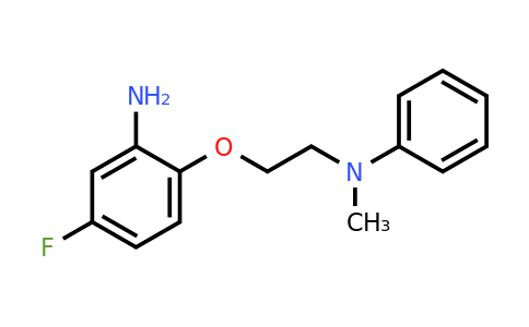 CAS 946774-84-1 | N-(2-(2-Amino-4-fluorophenoxy)ethyl)-N-methylaniline