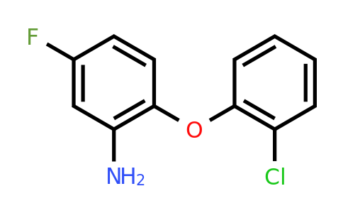 CAS 946774-87-4 | 2-(2-Chlorophenoxy)-5-fluoroaniline