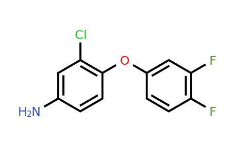 CAS 946775-44-6 | 3-Chloro-4-(3,4-difluorophenoxy)aniline