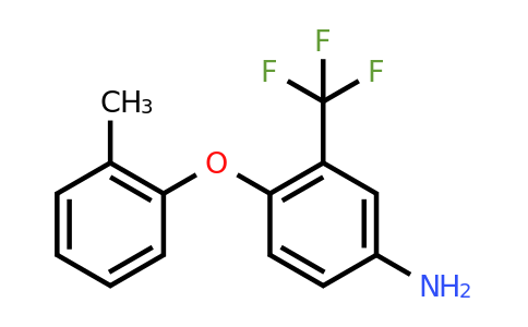 CAS 946775-76-4 | 4-(o-Tolyloxy)-3-(trifluoromethyl)aniline