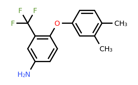 CAS 946784-08-3 | 4-(3,4-Dimethylphenoxy)-3-(trifluoromethyl)aniline