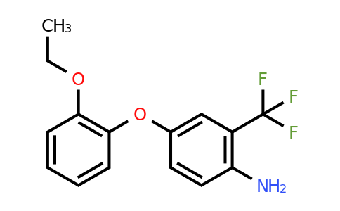CAS 946784-51-6 | 4-(2-Ethoxyphenoxy)-2-(trifluoromethyl)aniline