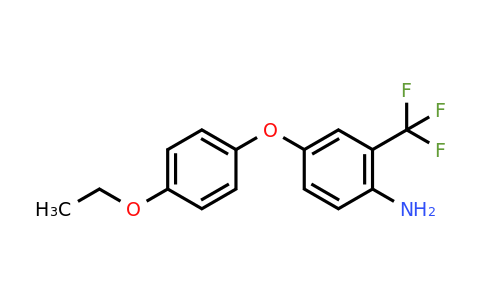 CAS 946784-72-1 | 4-(4-Ethoxyphenoxy)-2-(trifluoromethyl)aniline