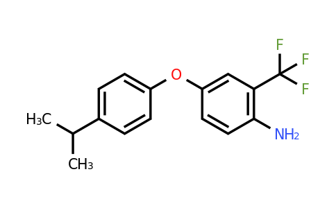 CAS 946784-75-4 | 4-(4-Isopropylphenoxy)-2-(trifluoromethyl)aniline