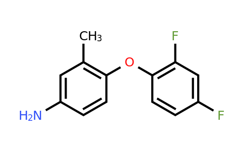 CAS 946785-41-7 | 4-(2,4-Difluorophenoxy)-3-methylaniline