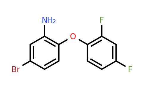 CAS 946786-95-4 | 5-Bromo-2-(2,4-difluorophenoxy)aniline
