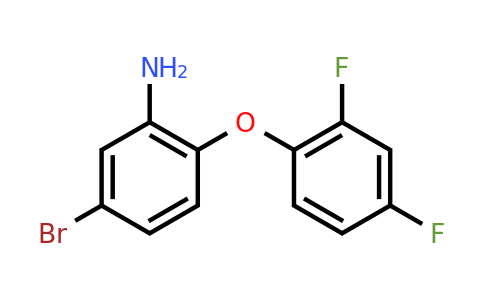 5-Bromo-2-(2,4-difluorophenoxy)aniline