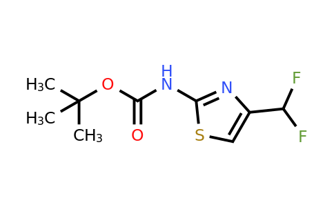 CAS 947179-19-3 | tert-Butyl (4-(difluoromethyl)thiazol-2-yl)carbamate