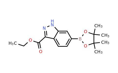 CAS 947191-20-0 | 6-(4,4,5,5-Tetramethyl-[1,3,2]dioxaborolan-2-yl)-1H-indazole-3-carboxylic acid ethyl ester