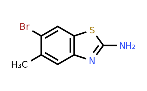 CAS 947248-62-6 | 6-Bromo-5-methylbenzo[d]thiazol-2-amine