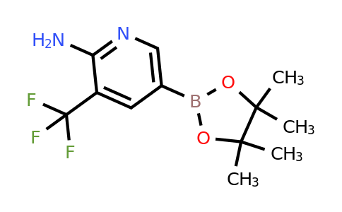 CAS 947249-01-6 | 2-Amino-3-(trifluoromethyl)-pyridine-5-boronic acid pinacol ester