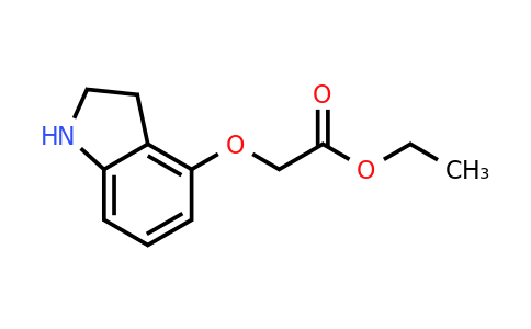 CAS 947382-57-2 | Ethyl 2-(indolin-4-yloxy)acetate