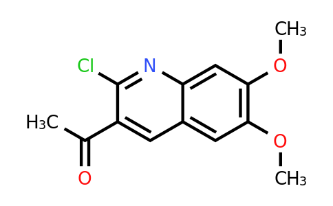 CAS 94741-42-1 | 1-(2-Chloro-6,7-dimethoxyquinolin-3-yl)ethanone
