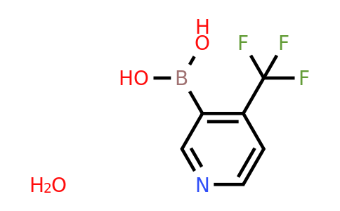 CAS 947533-41-7 | 4-(Trifluoromethyl)pyridine-3-boronic acid hydrate