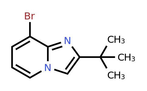 CAS 947533-68-8 | 8-bromo-2-tert-butyl-imidazo[1,2-a]pyridine