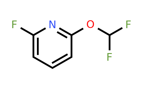 CAS 947534-62-5 | 2-(Difluoromethoxy)-6-fluoropyridine