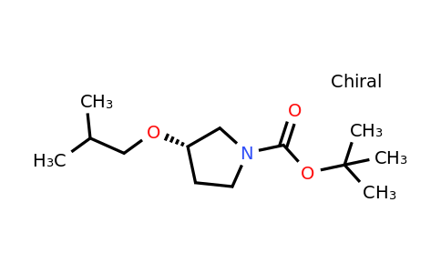 CAS 947666-21-9 | (S)-tert-Butyl 3-isobutoxypyrrolidine-1-carboxylate