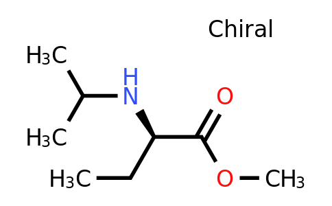 CAS 947667-22-3 | (R)-Methyl 2-(isopropylamino)butanoate