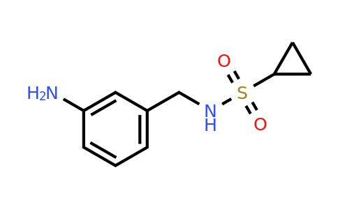 CAS 947672-46-0 | N-(3-Aminobenzyl)cyclopropanesulfonamide