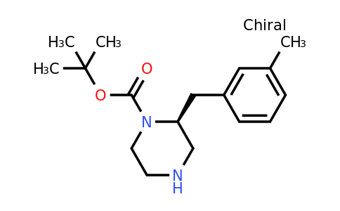 CAS 947684-79-9 | (S)-2-(3-Methyl-benzyl)-piperazine-1-carboxylic acid tert-butyl ester