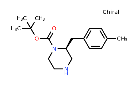 CAS 947684-80-2 | (S)-2-(4-Methyl-benzyl)-piperazine-1-carboxylic acid tert-butyl ester