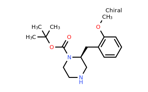 CAS 947684-81-3 | (S)-2-(2-Methoxy-benzyl)-piperazine-1-carboxylic acid tert-butyl ester
