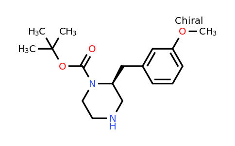 CAS 947684-82-4 | (S)-2-(3-Methoxy-benzyl)-piperazine-1-carboxylic acid tert-butyl ester