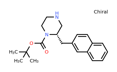 CAS 947684-96-0 | (S)-2-Naphthalen-2-ylmethyl-piperazine-1-carboxylic acid tert-butyl ester
