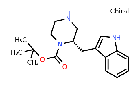 CAS 947685-14-5 | (S)-3-(1-BOC-2-Piperazinylmethyl)indole