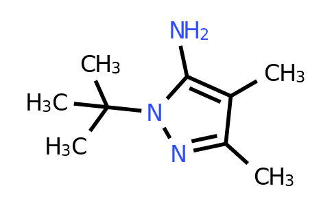 CAS 947688-95-1 | 1-Tert-butyl-3,4-dimethyl-1H-pyrazol-5-amine
